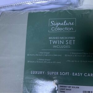 luxury #sage #twinsheetset #breathable SOFT #bedding #sheets brushed #microfiber